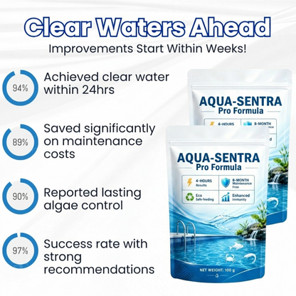 ⏱️ Crystal Clear in 24 Hours! | AQUA-SENTRA Pro Formula