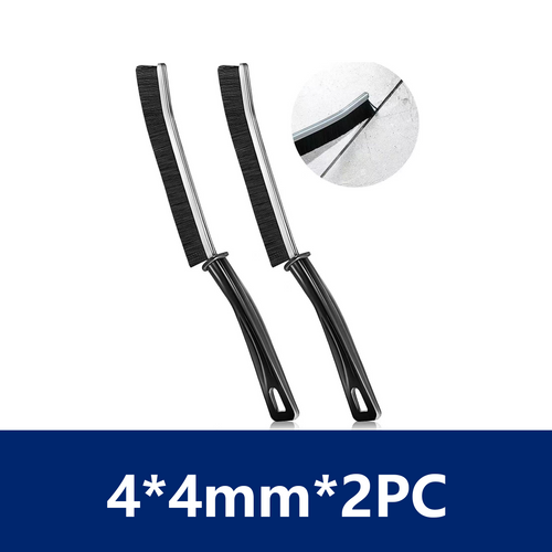 Sink faucet gap cleaning brush