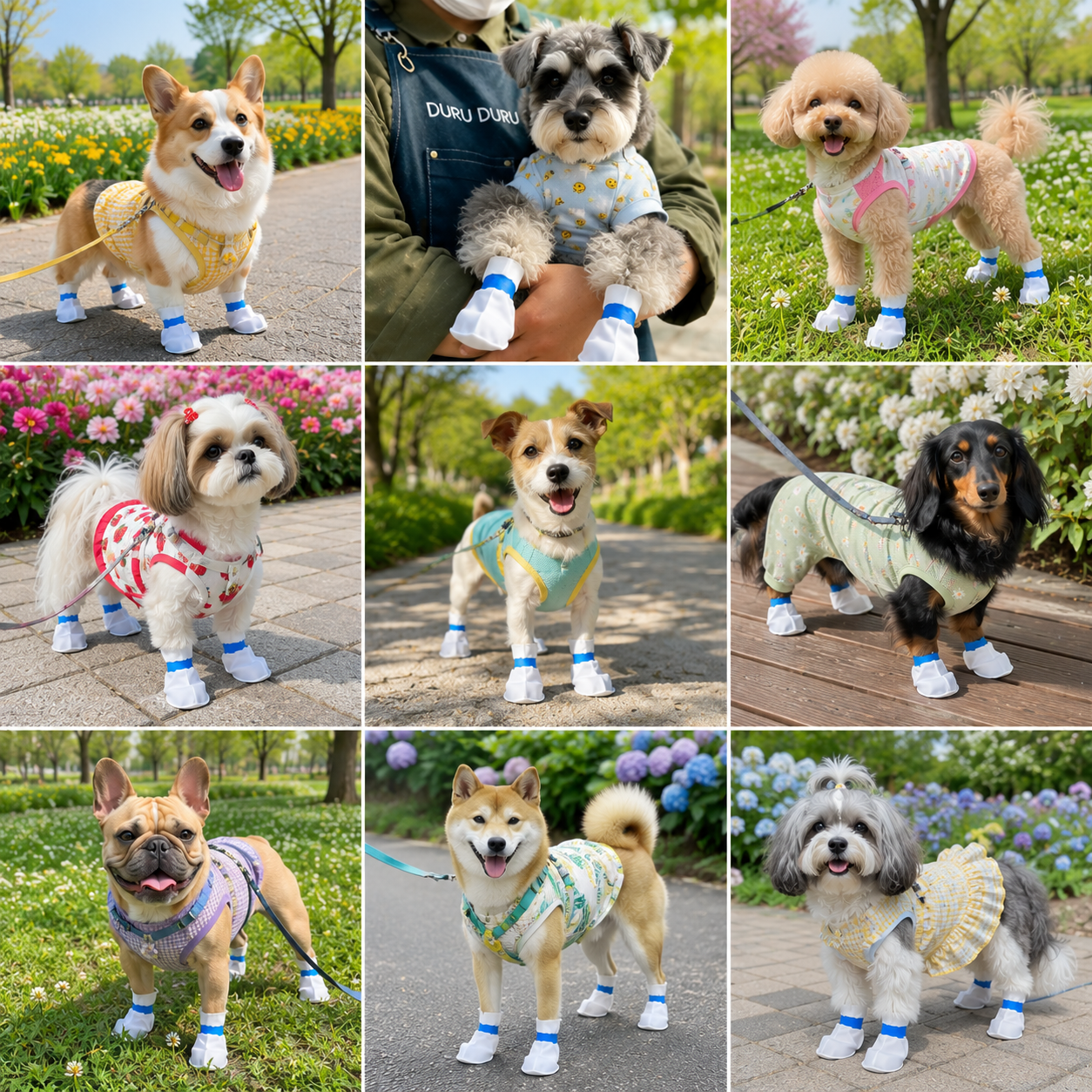 Disposable Pet Shoes | Waterproof Disposable Paw Boot Covers
