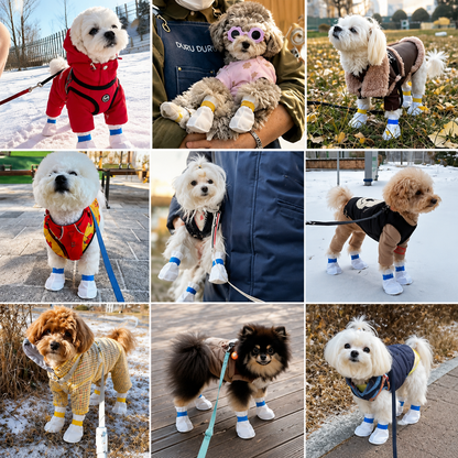 Disposable Pet Shoes | Waterproof Disposable Paw Boot Covers