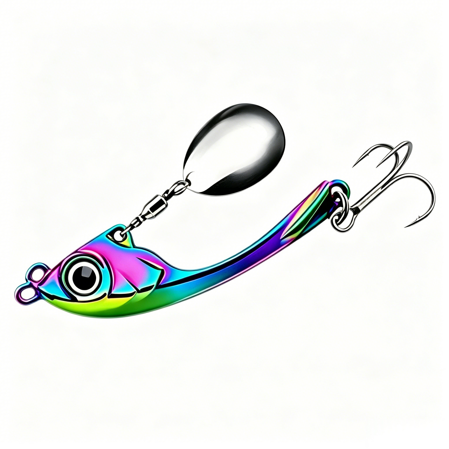 Catch More Fish with Premium Tail Spinner Lures – 5PCS Multi-Color Set