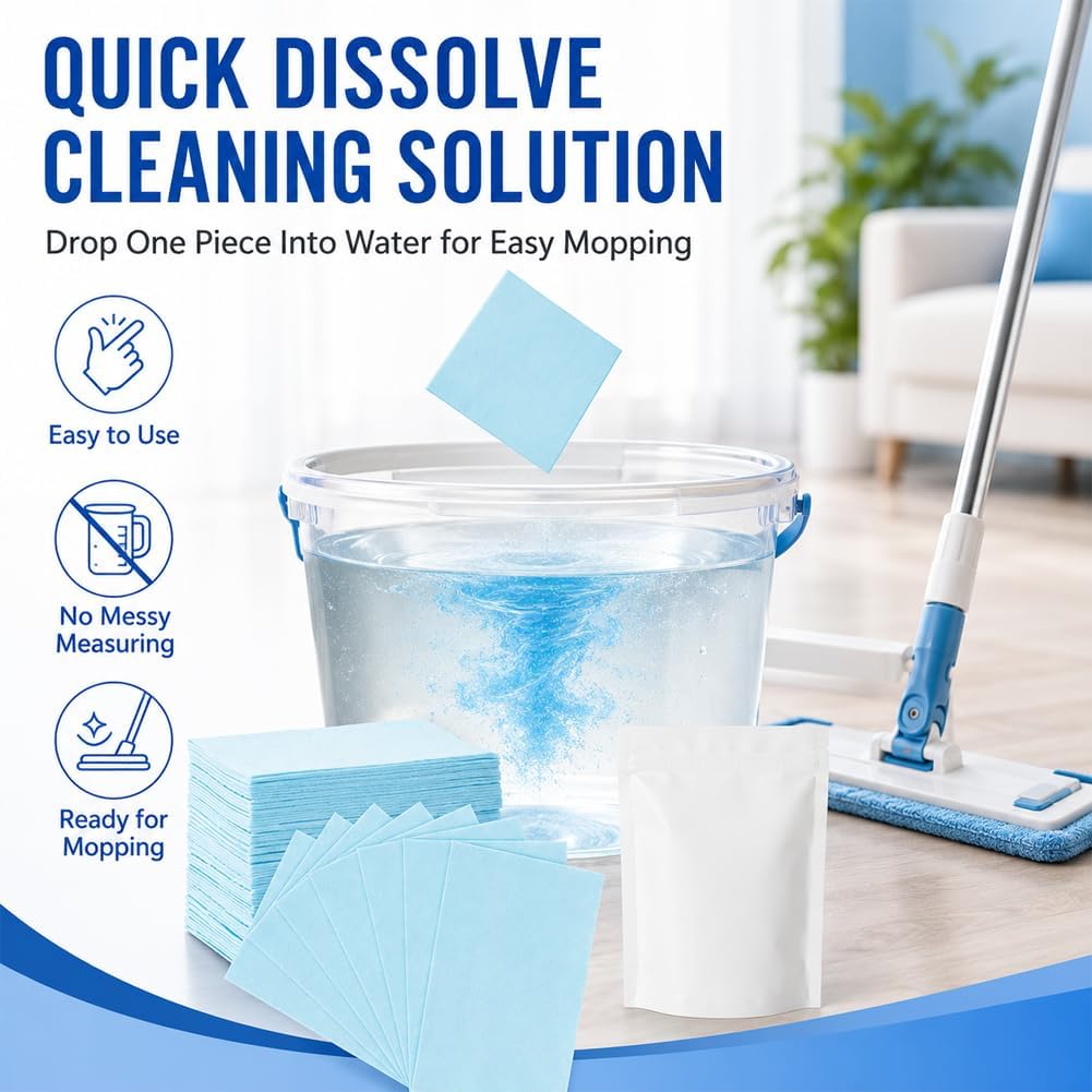 🔥BUY 1 GET 1 FREE🔥Powerful Floor Cleaning Without The Heavy Bottles♻️