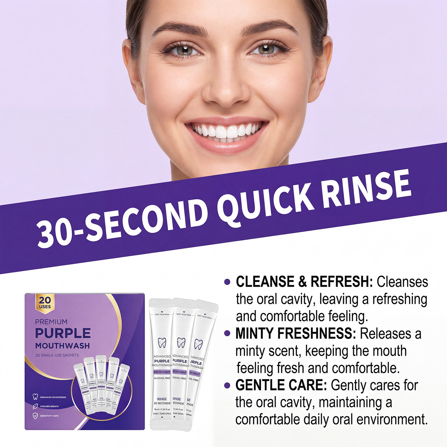 Purple Mouth wash